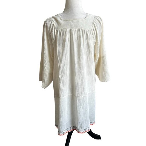APIECE APART Women's Cotton Southwestern Oversized Nueva Tewa Dress US 2 - Picture 5 of 15